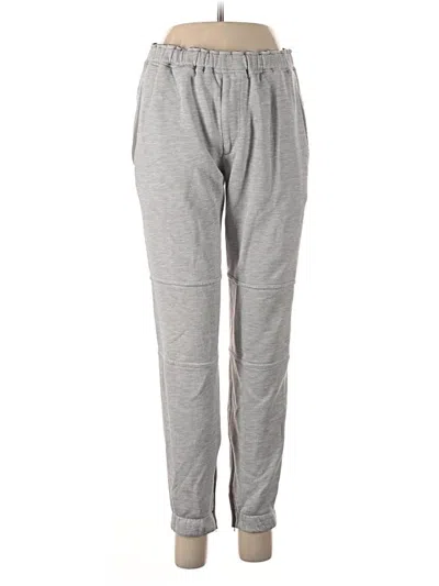 Pre-owned Theory Sweatpants In Gray