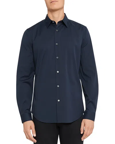 THEORY SYLVAIN BUTTON DOWN IN WEALTH