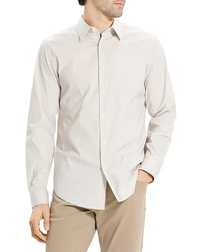 Theory Sylvain Exact Stripe Button Shirt