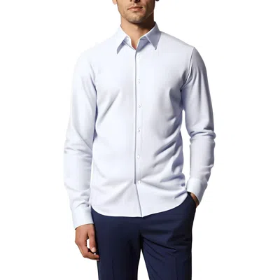 Theory Sylvain Nd Mens Collar Cotton Button-down Shirt In Multi