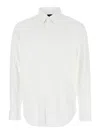 Theory Irving Structure Knit Button-up Shirt In Neutral