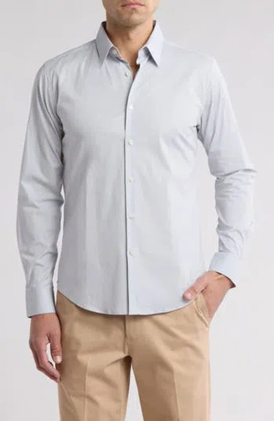 Theory Sylvain Poplin Shirt In Arclight