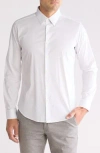 Theory Sylvain Poplin Shirt In White