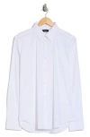 Theory Sylvain Poplin Shirt In White