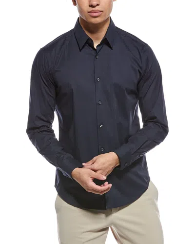 Theory Sylvain Shirt In Blue