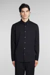 Theory Men's Sylvain Solid Shirt In Black