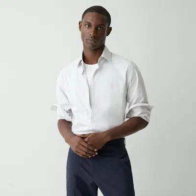Theory Sylvain Shirt In Good Cotton In Fog