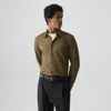 Theory Sylvain Shirt In Structure Knit
