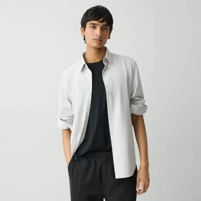 THEORY SYLVAIN SHIRT IN STRUCTURE KNIT