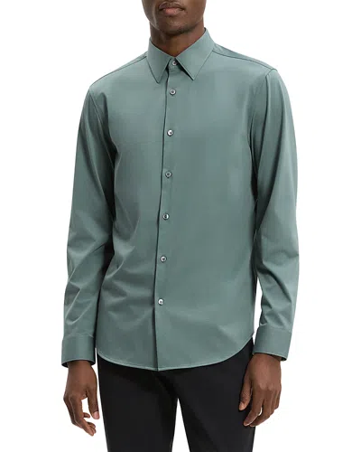THEORY SYLVAIN SHIRT IN STRUCTURE KNIT