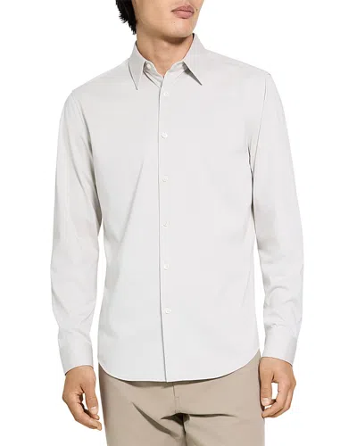 Theory Sylvain Shirt In Structure Knit In Multi