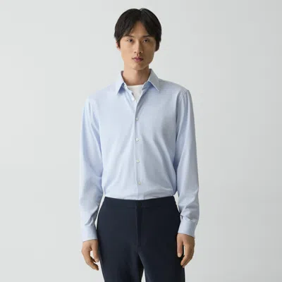 THEORY SYLVAIN SHIRT IN STRUCTURE KNIT