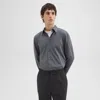 Theory Sylvain Shirt In Structure Knit In Pestle