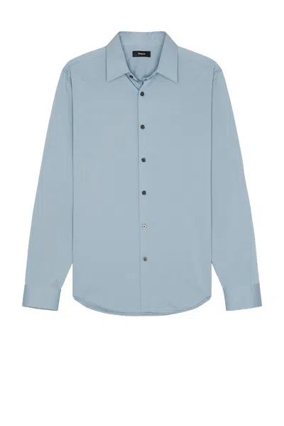 THEORY SYLVAIN STRUCTURE KNIT SHIRT