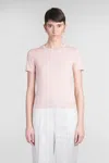 Theory Basic Tee P.regal Wo Clothing In Pink