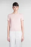 Theory Basic Tee P.regal Wo Clothing In Pink