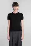 Theory Knitted Tops. In Black