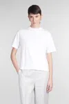 Theory 2 Nebulous Organic Cotton Tiny Tee In White