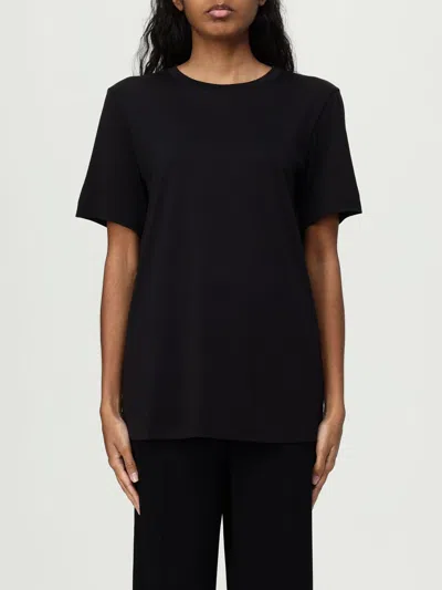 THEORY T-SHIRT THEORY WOMAN COLOR BLACK,F82564002