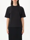 Theory T-shirt  Woman Color Black In Black