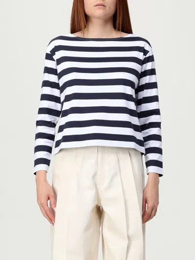 THEORY T-SHIRT THEORY WOMAN COLOR BLUE,429802009