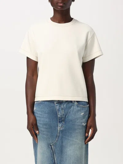 THEORY T-SHIRT THEORY WOMAN COLOR NATURAL,418098067