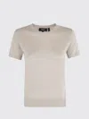 Theory T-shirt  Woman Color Sand In Neutral