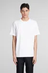 Theory Crew-neck Short-sleeve T-shirt In White