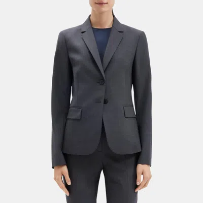 THEORY TAILORED BLAZER IN STRETCH WOOL 