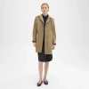 THEORY TAILORED COTTON-BLEND COAT
