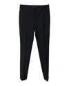 Theory Tailored Pants In Black Wool