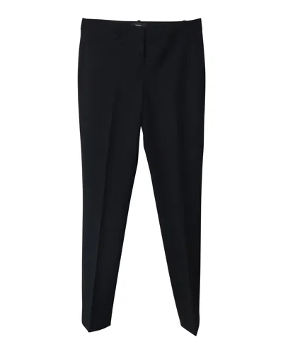 Theory Tailored Pants In Black Wool