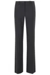 Theory Tailored Slim-fit Trousers With Angled Pockets In Black