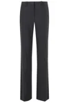 Theory Tailored Slim-fit Trousers With Angled Pockets In Gray