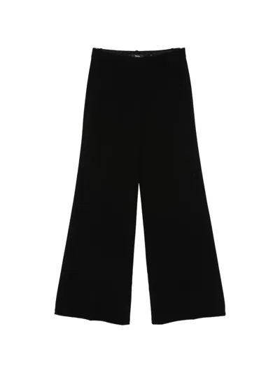 Theory Tailored Trousers In Black