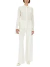 Theory Tailored Wide Leg Pants With High Waist