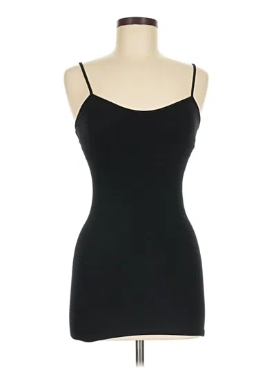 Pre-owned Theory Tank Top Black Strapless Neckline Tops