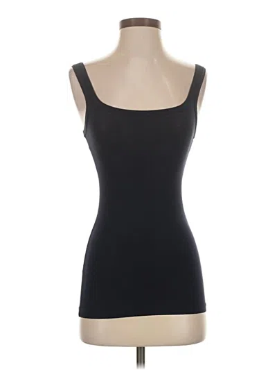 Pre-owned Theory Tank Top Blue Strapless Neckline Tops