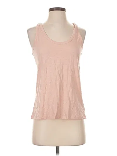 Pre-owned Theory Tank Top Pink Halter Neckline Tops