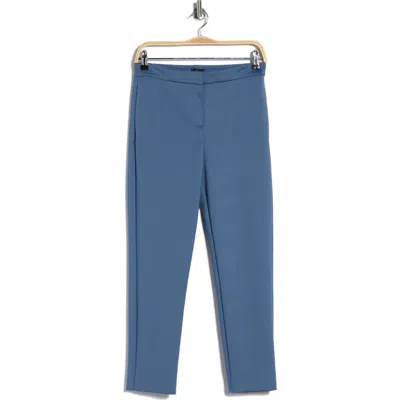 Theory Tapered Crop Pants In Blue