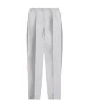 Theory Tapered Cropped Trousers In White