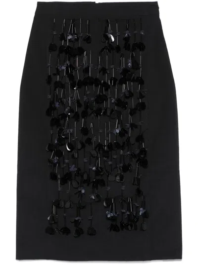 THEORY TAPERED HIGH-WAISTED TROUSERS
