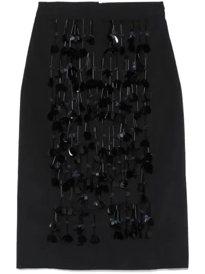 THEORY TAPERED HIGH-WAISTED TROUSERS