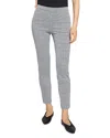 Theory Tapered High-rise Pants In Fog Multi