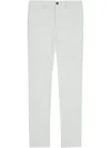 Theory Tapered Trousers In Neutrals