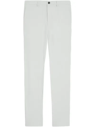 Theory Tapered Trousers In Neutrals