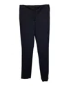 Theory Tech Knit Slim-fit Trousers In Navy Blue Polyester In Blue