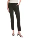 Theory Sleek Flannel Treeca Pull-on Pants In Black