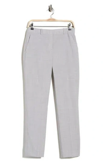 Theory Testra Stretch Wool Dress Pants In Gray