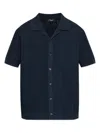 Theory Textured Short-sleeve Cardigan